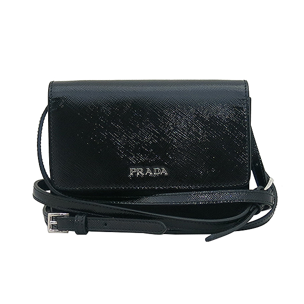 Prada(�����) BT1031 SAFFIANO VERNIC NERO ���ǾƳ� ������ ���� ����ΰ� ������ �̴� ũ�ν��� [�λ꼾�Һ���] �̹���2 - ���̺��� �߰���ǰ