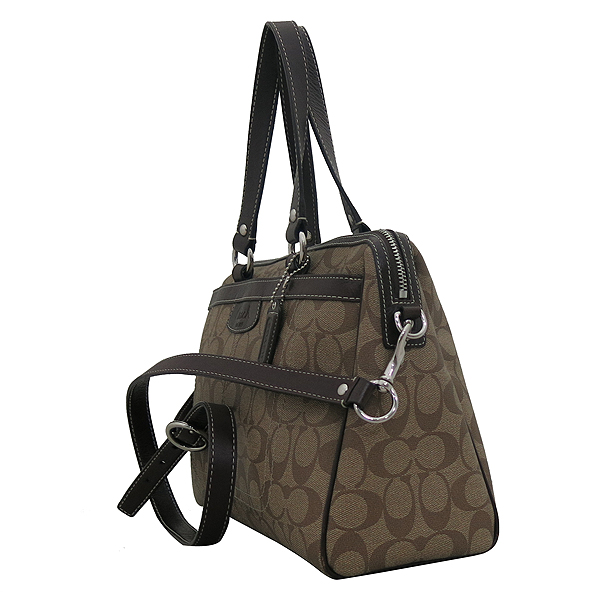Coach(��ġ) F16119 �ñ״�ó PVC ���ھƺ���� ȥ�� ��Ʈ�� + �����Ʈ�� 2WAY [�λ꼾�Һ���] �̹���2 - ���̺��� �߰���ǰ