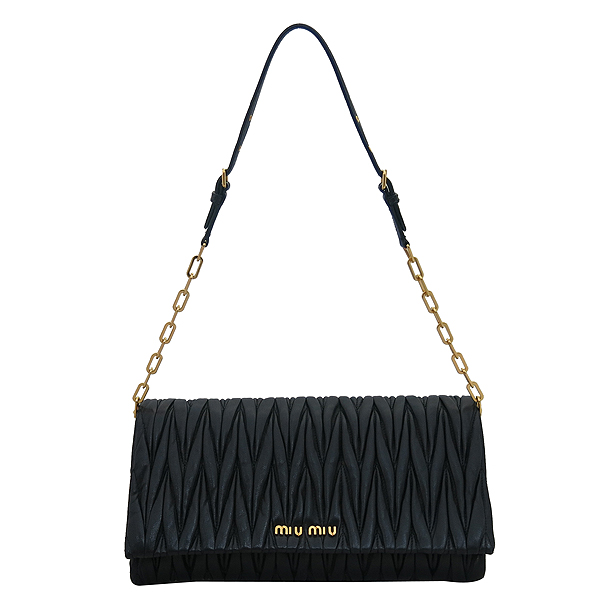 MiuMiu(�̿�̿�) RP345M MATELASSE NERO ����Ų ���� ��Ʈ��� ����ΰ� ü�� �÷� ����� [�λ꼾�Һ���] �̹���2 - ���̺��� �߰���ǰ