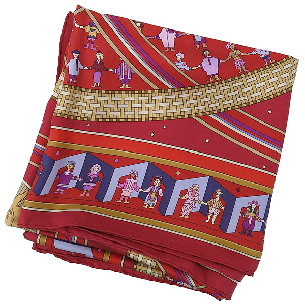 Hermes(�����޽�) 100% ��ũ ����(90cm) ��ī�� �̹���2 - ���̺��� �߰���ǰ