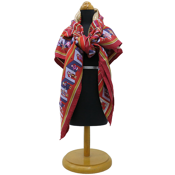 Hermes(�����޽�) 100% ��ũ ����(90cm) ��ī�� �̹���4 - ���̺��� �߰���ǰ