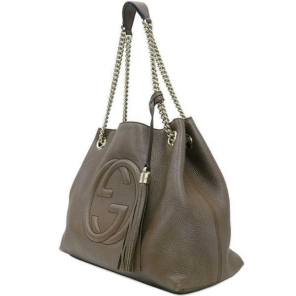 Gucci(����) 308982 ���� ���� SOHO ��ȣ �ΰ� ���� ü�� ����� �̹���3 - ���̺��� �߰���ǰ