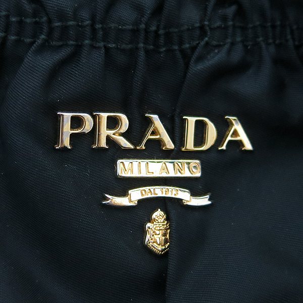 Prada(�����) BN1792 TESSUTO GAUFRE NERO ���� �к긯 ������ ����ΰ� ��Ʈ�� + �����Ʈ�� 2WAY [�λ꼾�Һ���] �̹���4 - ���̺��� �߰���ǰ