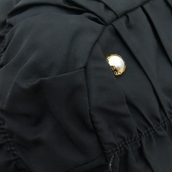 Prada(�����) BN1792 TESSUTO GAUFRE NERO ���� �к긯 ������ ����ΰ� ��Ʈ�� + �����Ʈ�� 2WAY [�λ꼾�Һ���] �̹���5 - ���̺��� �߰���ǰ