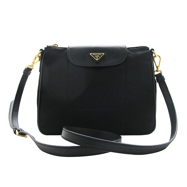 Prada(�����) BT0933 TESSUTO SAFFIANO ���� �к긯 ���ǾƳ� ȥ�� �÷� ���� �ﰢ�ΰ� ũ�ν��� [��õ��] �̹���2 - ���̺��� �߰���ǰ