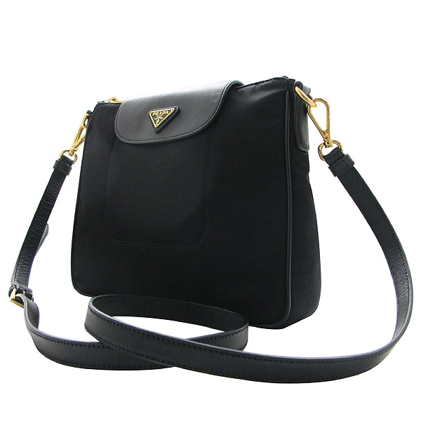 Prada(�����) BT0933 TESSUTO SAFFIANO ���� �к긯 ���ǾƳ� ȥ�� �÷� ���� �ﰢ�ΰ� ũ�ν��� [��õ��] �̹���3 - ���̺��� �߰���ǰ