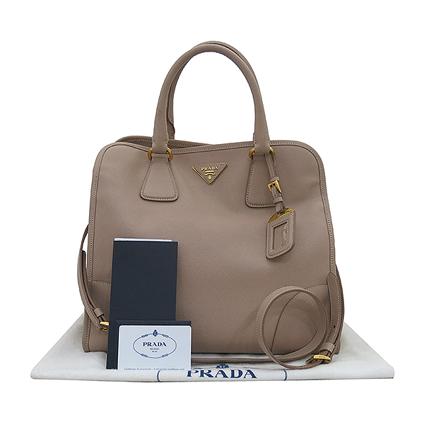 Prada() BN2254 SAFFIANO LUX CAMMEO ǾƳ  εũ ﰢ ΰ Ʈ +  Ʈ 2WAY [λ꼾Һ]