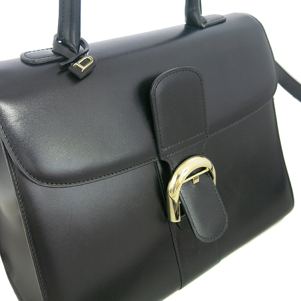 DELVAUX(����) Brillant(�긱����Ʈ&�긮��) Box Calf MM ������ ��Ʈ�� + �����Ʈ�� [���빮��] �̹���3 - ���̺��� �߰���ǰ