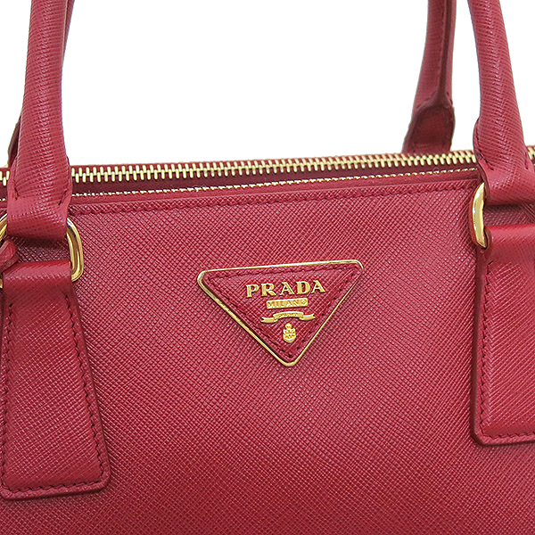 Prada(�����) BN2274 SAFFIANO LUX FUOCO ���ǾƳ� ���� ���� �ﰢ ����ΰ� ��Ʈ�� + �����Ʈ�� 2WAY [�λ꼾�Һ���] �̹���4 - ���̺��� �߰���ǰ