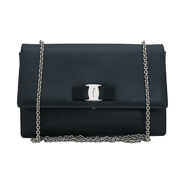 Ferragamo(��󰡸�) 21 D855 ���� ���� GINNY ���� ���� �ٶ� ������� ü�� ũ�ν��� [�λ꼾�Һ���] �̹���2 - ���̺��� �߰���ǰ