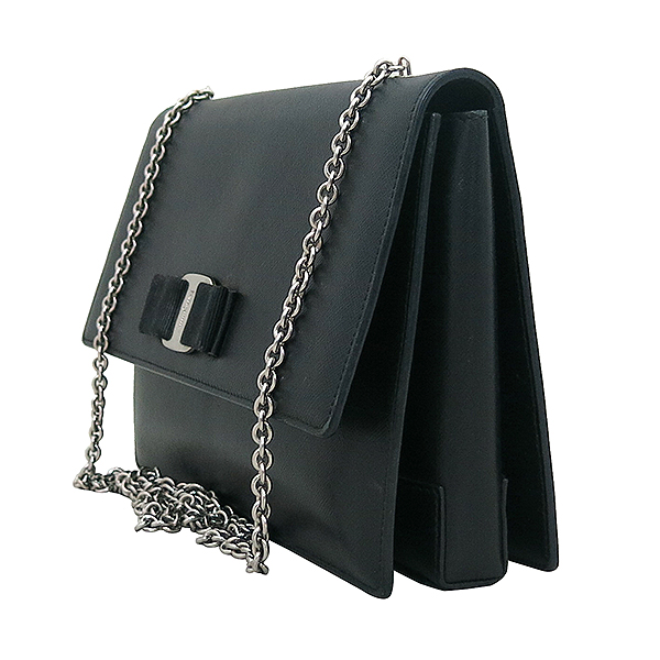 Ferragamo(��󰡸�) 21 D855 ���� ���� GINNY ���� ���� �ٶ� ������� ü�� ũ�ν��� [�λ꼾�Һ���] �̹���3 - ���̺��� �߰���ǰ