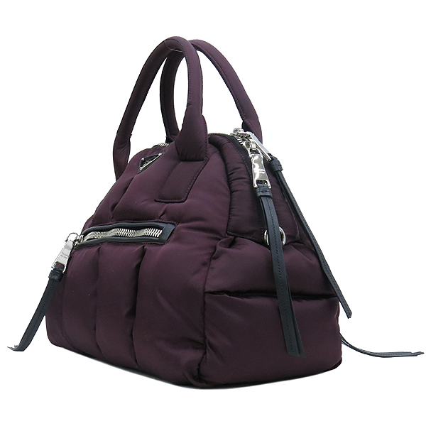 Prada(�����) BL0881 �ﰢ �ΰ� ��� TESSUTO BOMBER ���� �к긯 �е� ��Ʈ�� + ��� ��Ʈ�� 2WAY �̹���2 - ���̺��� �߰���ǰ