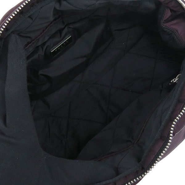 Prada(�����) BL0881 �ﰢ �ΰ� ��� TESSUTO BOMBER ���� �к긯 �е� ��Ʈ�� + ��� ��Ʈ�� 2WAY �̹���5 - ���̺��� �߰���ǰ