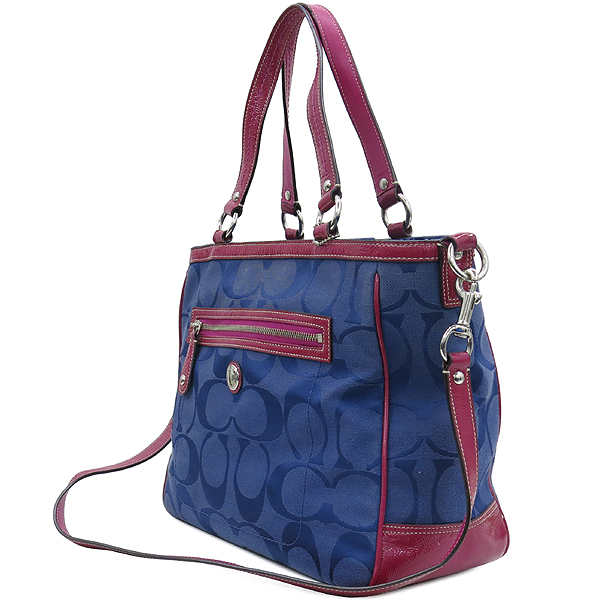 Coach(��ġ) F14941 �ñ״�ó ���̺� �к긯 ��ũ ���̴�Ʈ Ʈ���� 2WAY �̹���2 - ���̺��� �߰���ǰ