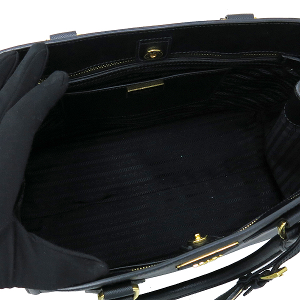 Prada(�����) BN2438 SAFFIANO LUX NERO ���ǾƳ� ���� ���� & ȭ��Ʈ ���� �ΰ� ��Ʈ�� + �����Ʈ�� �̹���7 - ���̺��� �߰���ǰ