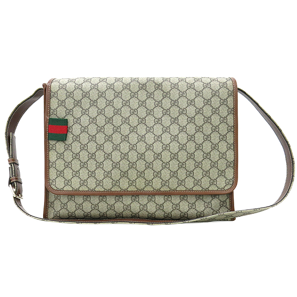 Gucci(����) 246411 GG�ΰ� PVC ����� Ʈ���� ������ �޽��� ũ�ν��� �̹���2 - ���̺��� �߰���ǰ