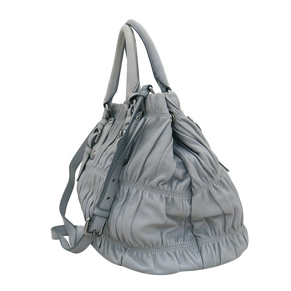Prada(�����) BN1789 NAPPA GAUFRE NUBE ����Ų ����Ʈ�׷��� ������ ����ΰ� ��Ʈ�� + �����Ʈ�� 2WAY [�λ꼾�Һ���] �̹���3 - ���̺��� �߰���ǰ
