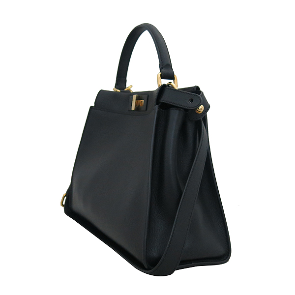 Fendi(���) 8BN290 3ZN F0KUR NAPPA SHINY ���� PEEKABOO REGULAR ��ī�� ���ַ� S������ ����ΰ� �� ��� ��Ʈ�� + �����Ʈ�� 2WAY [�λ꼾�Һ���] �̹���3 - ���̺��� �߰���ǰ