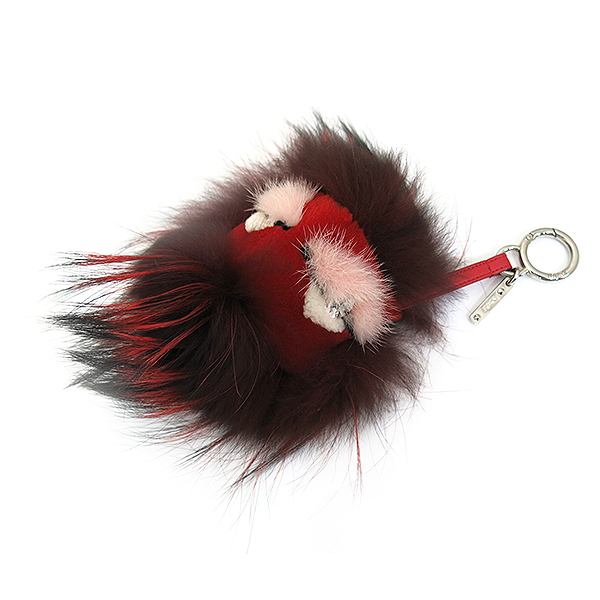 Fendi(���) 7AR389 38N F0Z48 REX RABBIT + MINK + SILVER FOX �䳢�� + ��ũ + ������ �ͽ� ���� ŰȦ�� [�λ꼾�Һ���] �̹���3 - ���̺��� �߰���ǰ