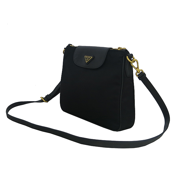 Prada(�����) BT0933 TESSUTO SAFFIANO ���� �к긯 ���ǾƳ� ȥ�� �÷� ���� �ﰢ�ΰ� ũ�ν��� [���빮��] �̹���3 - ���̺��� �߰���ǰ