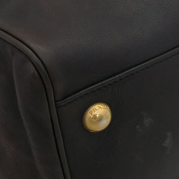 Prada(�����) BL0413 GLACE CALF EBANO �׷��̽� ī�� ���ں���� ����Ż �ڵ� ����ΰ� ��Ʈ�� + �����Ʈ�� 2WAY [�λ꼾�Һ���] �̹���5 - ���̺��� �߰���ǰ