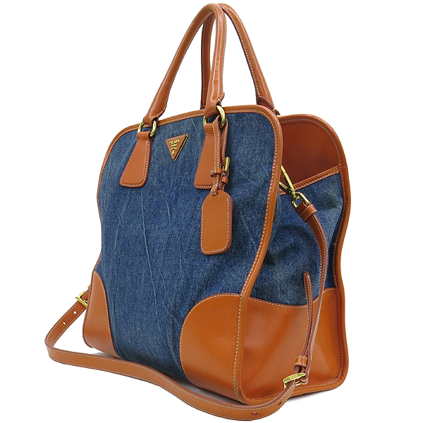 Prada(�����) BN2254 �ﰢ �ΰ� ���� ���ǾƳ� ���� Ʈ���� 2WAY [��������] �̹���2 - ���̺��� �߰���ǰ