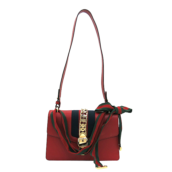 Gucci(����) 421882 2016 S/S Gucci Sylvie �Ǻ� ���� ���� ���� ��Ʈ ��Ʈ�� + ����� [�λ꼾�Һ���] �̹���2 - ���̺��� �߰���ǰ