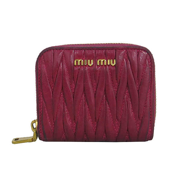 MiuMiu(�̿�̿�) 5MM268 ���� �ΰ� ��Ʈ�� ���� ī�� �� �������� [���빮��] �̹���2 - ���̺��� �߰���ǰ