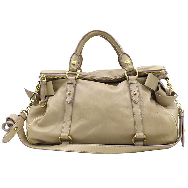 MiuMiu(�̿�̿�) RT0365 VITELLO LUX ���� ���� ��� ���� �ΰ� 2WAY [�뱸�ݿ��纻��] �̹���2 - ���̺��� �߰���ǰ