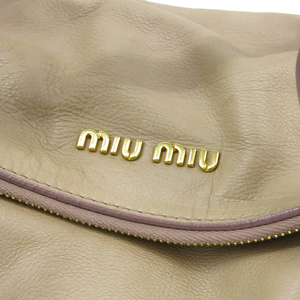 MiuMiu(�̿�̿�) RT0365 VITELLO LUX ���� ���� ��� ���� �ΰ� 2WAY [�뱸�ݿ��纻��] �̹���4 - ���̺��� �߰���ǰ