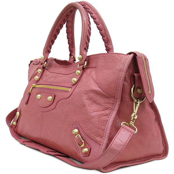 Balenciaga(�߷��þư�) 282009 ��ũ �÷� �� ���̾�Ʈ ��� ��ƮŸ�� 2WAY + �����ſ� �̹���3 - ���̺��� �߰���ǰ