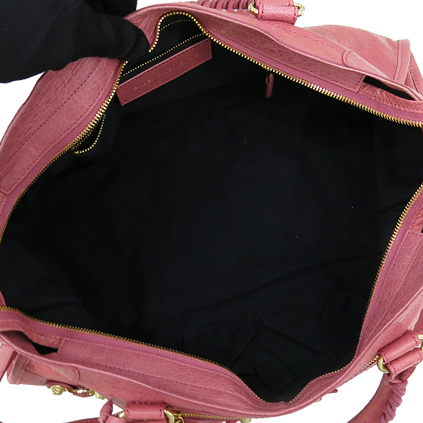 Balenciaga(�߷��þư�) 282009 ��ũ �÷� �� ���̾�Ʈ ��� ��ƮŸ�� 2WAY + �����ſ� �̹���6 - ���̺��� �߰���ǰ