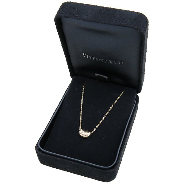 Tiffany(Ƽ�Ĵ�) 18K(750) ��ũ��� ELSA PERETI(���� �䷹Ƽ) �̴� BEAN(��) ����� �̹���2 - ���̺��� �߰���ǰ