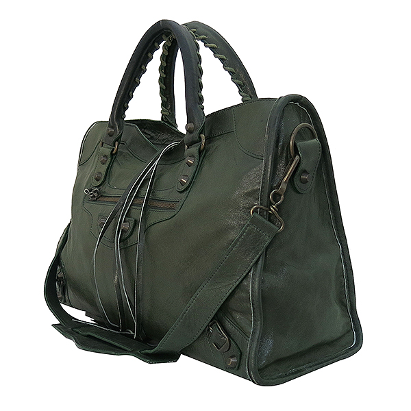 Balenciaga(�߷��þư�) 115748 �׸� ��Ƽ�� ���� CLASSIC Ŭ���� CITY ��Ƽ ��Ʈ�� + �����Ʈ�� 2WAY [�λ꼾�Һ���] �̹���2 - ���̺��� �߰���ǰ