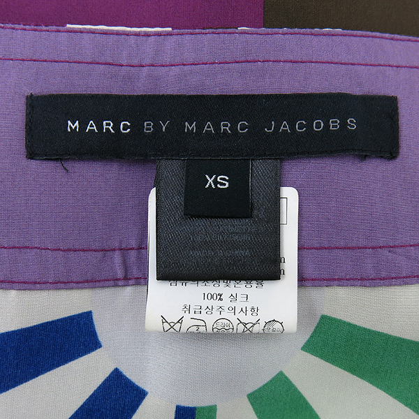 Marc_Jacobs (��ũ���̸�ũ�����߽�) M173339 ��Ƽ�÷� ��ũ100% ���ǽ� [���빮��] �̹���4 - ���̺��� �߰���ǰ