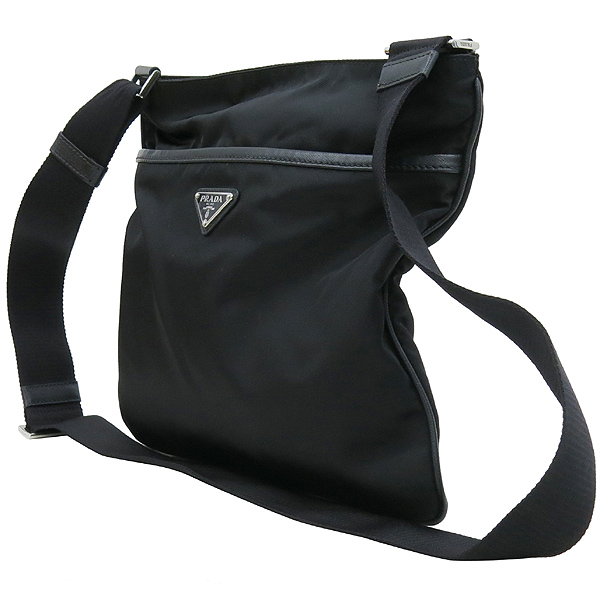 Prada(�����) 2VH053 �ﰢ �ΰ� ��� �к긯 �޽��� ũ�ν��� �̹���3 - ���̺��� �߰���ǰ