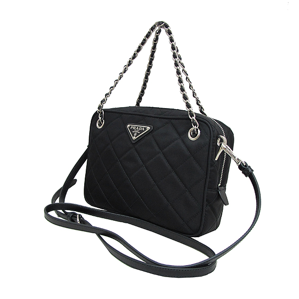 Prada(�����)  �ﰢ �ΰ� ��� ���� �к긯 ���� ü�� ��Ʈ�� + ũ�ν� ��Ʈ�� [��õ ������] �̹���3 - ���̺��� �߰���ǰ