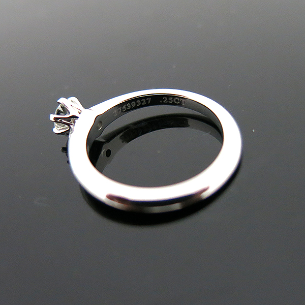 Tiffany(Ƽ�Ĵ�) PT950(�÷�Ƽ��) 0.25ĳ�� H�÷� VS1 ���� ���� - 6.5ȣ  [�뱸�ݿ��纻��] �̹���5 - ���̺��� �߰���ǰ