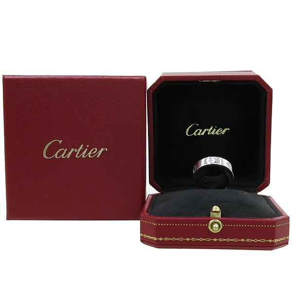 Cartier(쿡) B4032500 18K ȭƮ 3Ʈ ̾ 긵  - 19ȣ