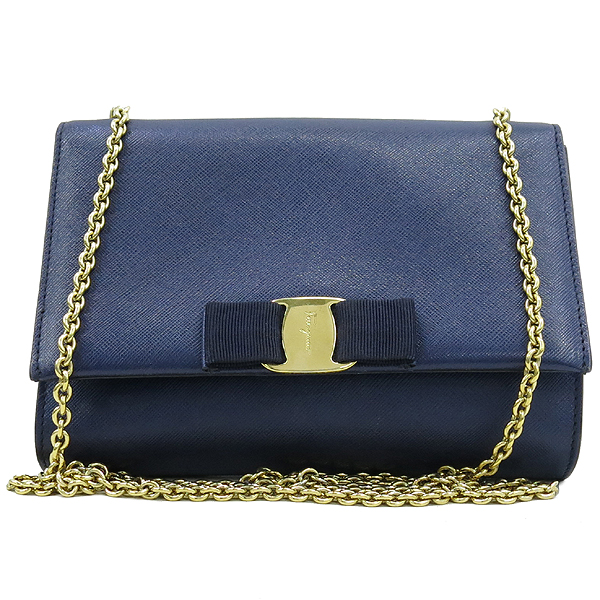 Ferragamo(��󰡸�) 22 B558 ���� ���ǾƳ� �ٶ� ��帮�� ���� ü�� ��� ũ�ν��� �̹���2 - ���̺��� �߰���ǰ