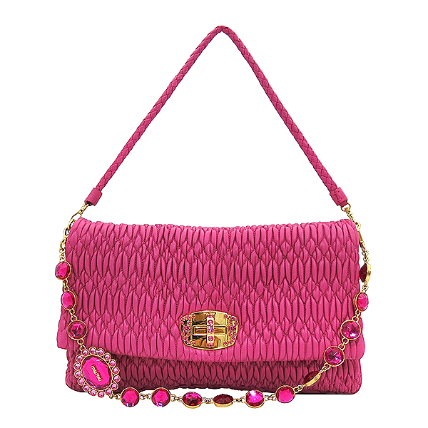 MiuMiu(�̿�̿�) RP0169 ���� ũ����Ż FUXIA �÷� ũ����Ż ��� Ŭ��ġ�� ����� [�λ꼾�Һ���] �̹���2 - ���̺��� �߰���ǰ