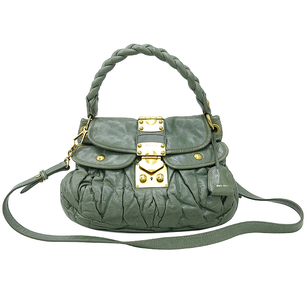 MiuMiu(�̿�̿�) RR1300 PATTINA (��Ƽ��) ����� + �����Ʈ�� 2WAY �̹���2 - ���̺��� �߰���ǰ