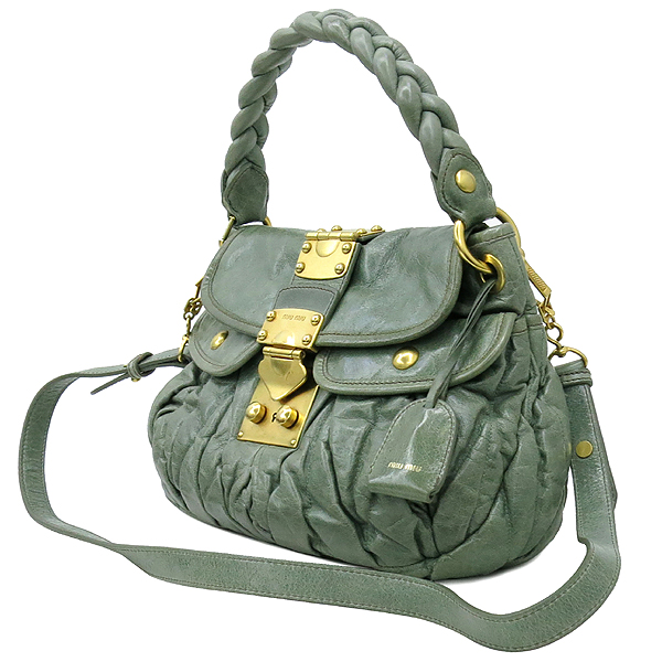 MiuMiu(�̿�̿�) RR1300 PATTINA (��Ƽ��) ����� + �����Ʈ�� 2WAY �̹���3 - ���̺��� �߰���ǰ