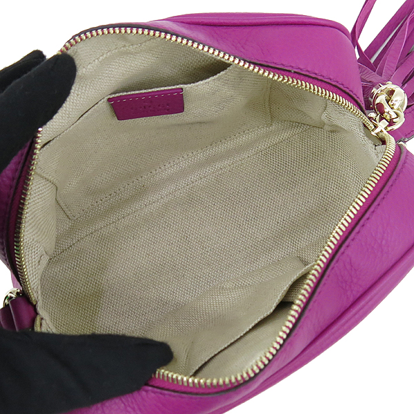 Gucci(����) 308364 Soho ��ȣ ����Ʈ���� �÷� ���� ���� �½���� �̴� ������ ũ�ν��� �̹���5 - ���̺��� �߰���ǰ