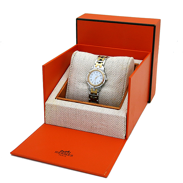 Hermes(�����޽�) CL4.220 Ŭ���۽� Ŭ���� 18K �޺� ������ �ð� [�λ꼾�Һ���] �̹���2 - ���̺��� �߰���ǰ