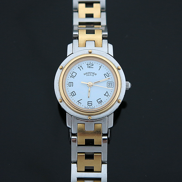Hermes(�����޽�) CL4.220 Ŭ���۽� Ŭ���� 18K �޺� ������ �ð� [�λ꼾�Һ���] �̹���3 - ���̺��� �߰���ǰ