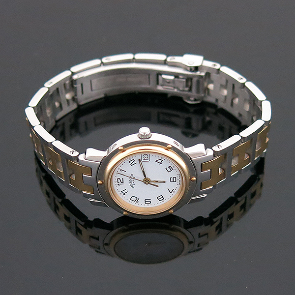Hermes(�����޽�) CL4.220 Ŭ���۽� Ŭ���� 18K �޺� ������ �ð� [�λ꼾�Һ���] �̹���4 - ���̺��� �߰���ǰ