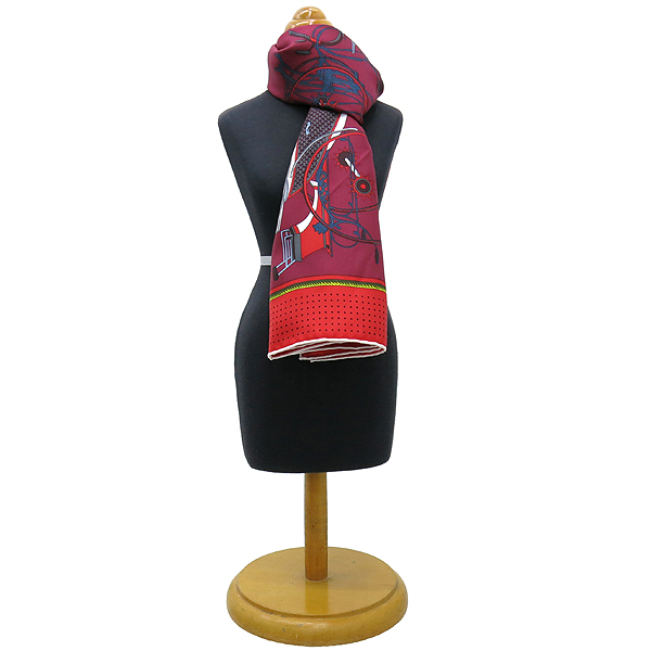 Hermes(�����޽�) ��ũ 100% ����(90cm) ��ī�� [��������] �̹���5 - ���̺��� �߰���ǰ