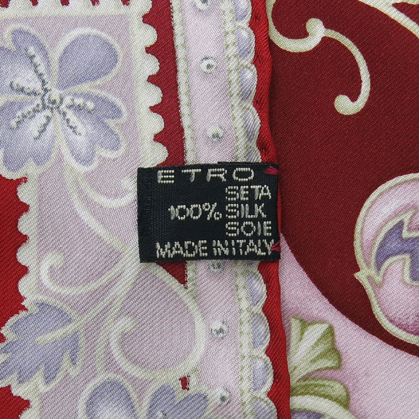 Etro(��Ʈ��) 100% ��ũ ��ī�� [��������] �̹���4 - ���̺��� �߰���ǰ