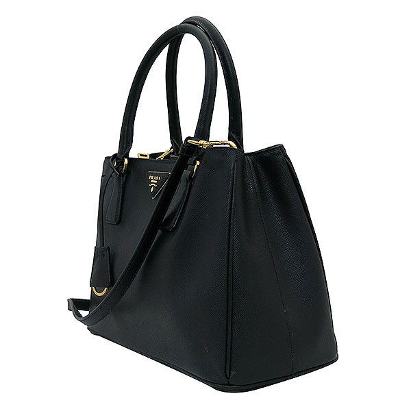 Prada(�����) BN1874 SAFFIANO LUX NERO ���� ���ǾƳ� ���� ��Ʈ�� + �����Ʈ�� 2WAY [�λ꺻��] �̹���3 - ���̺��� �߰���ǰ